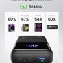 65W Fast Charging Power Bank 25000mAh (For Laptops and Phones), USB C Battery Pack, 3-Port Powerbank for Laptop Tablet iPhone 14 13 12 Pro Max Samsung S22 Xiaomi iPad Airpods Image 8