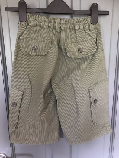 Brand TBA boys long cargo style shorts aged 8-9 years