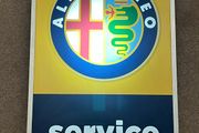 Alfa Romeo Service Lighted Sign