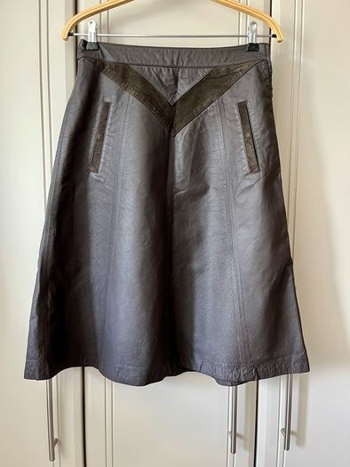 Vera Moda leather skirt (10)