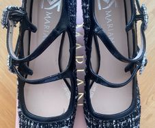 Marian Mary-Jane tweed shoes