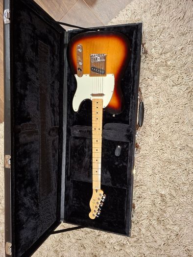 Fender Telecaster 3-Colour Sunburst  Maple Neck + Hard Case