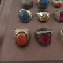 Collectible Antique Brass Rings 15 Mixed Vintage Handmade Designs Image 8