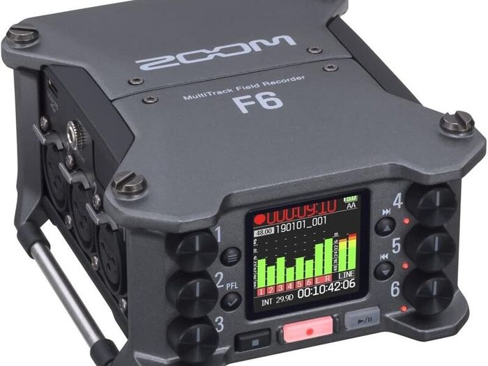 Zoom F6 Field Recorder.