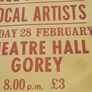 1970s Gorey Concert poster Image 2