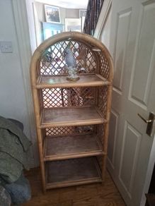 Vintage Cane Shelves Quality