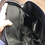 Real Italian leather black bag Image 5