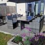 Garden rattan table with chairs Image 6