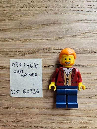 lego cty1468 car driver, set 60336