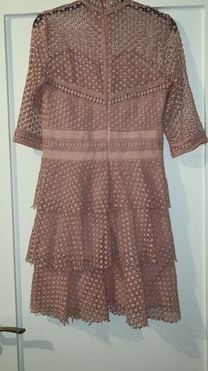 Frill lace dress