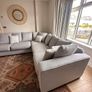 Grey L shape sofa Image 2