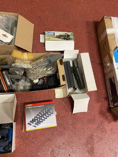 Huge lot of Vintage Model Trains | Boats and Tanks
