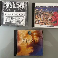 Three US albums by alternative band Phish. Includes A Picture of Nectar, double CD Junta and Crimes of the Mind. Price for all three but will sell individually. See below.