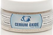 Glass Polish 90002 Cerium Oxide Fine Grade Glass Polishing Powder - TREO 95% - 2.5 microns - 100 Grams - White