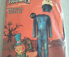 Kids Halloween Skeleton Costume - 4-5 Years
