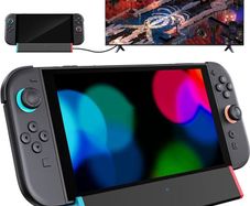 Portable TV Dock Station for Switch 2 (2025),With 4K@120Hz HDMI Adapter/Type C Port/USB Port /100W Charging Game accessories