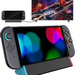 Portable TV Dock Station for Switch 2 (2025),With 4K@120Hz HDMI Adapter/Type C Port/USB Port /100W Charging Game accessories