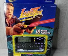 Playtronic Lasertek Organizer With Games Tetris Battleship -1987 New In Box Rare