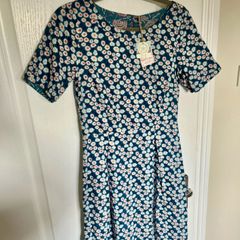 BNWT Seasalt Cornwall Reversible cotton print dress size S