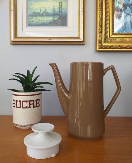 Mid-century Beswick Coffee Pot
