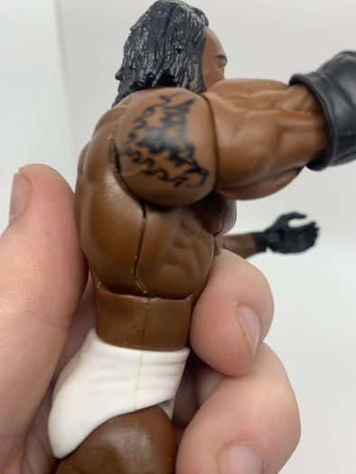wwe elite custom booker t action figure