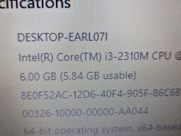 Acer Aspire Laptop, Windows 10, 6GB Ram, 500GB HDD, i3 Core, Microsoft Edge, Chrome,