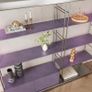 Brand New CRESTIVE Metal Foil Self-Adhesive Purple. Image 4