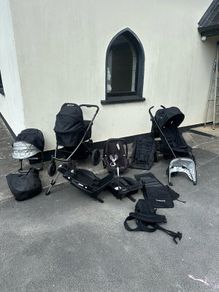 Uppababy vista set plus isofix