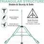 NEW SALE | Gymnastics Bars, Junior Training Kip Bar Gymnastics Equipment for Home Garden, Adjustable Height Gymnastic Folding Horizontal Bar Image 6