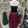 vintage 80s strapless prom dress Image 7