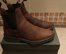 Loake Tintagel Chelsea Boot Size UK 10.5 Rough Out Leather