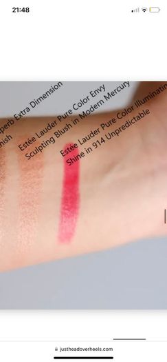 Estee Lauder sculpting blush in modern mercury 16.7 g