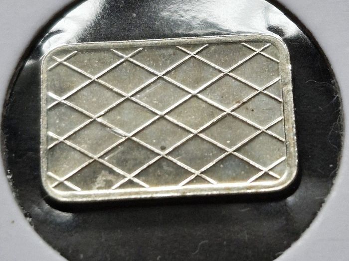 1 gram Silver .999  Bar