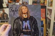 Raven Autograph - Wwe Wcw Ecw Tna