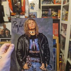 Raven Autograph - Wwe Wcw Ecw Tna