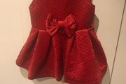 Red dress 9-12 months
