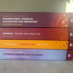 Accounting and Finance Textbooks  CA Proficiency, University Level