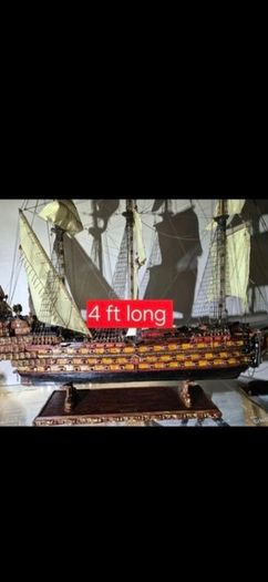 large model ship