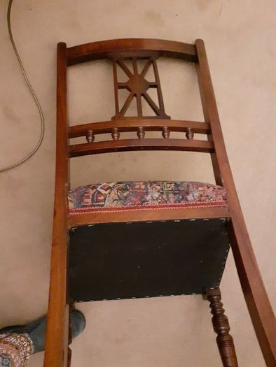 Edwardian chair.