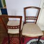 Two wooden chairs Image 3