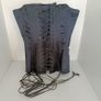 Vollers of England Black Corset with original suspenders Image 2
