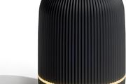 Essential Oil Diffuser, 100ml Ultrasonic Aroma Diffuser for Essential Oil with Auto Shut-Off, 7 Colour LED Lights, Cool Mist Humidifier for Home, Office, Bedroom, Black