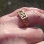 9 Carat Gold Dad Ring Image 4