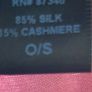 Goldhawk poncho in silk and cashmere Image 4