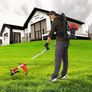 BU-KO 52cc Backpack Petrol Strimmer Garden Tool Including: String Trimmer, Brush Cutter with 3T Blade and 40T Blade Weed Brush Cutting Blade. Great Outdoor Power tool Image 4