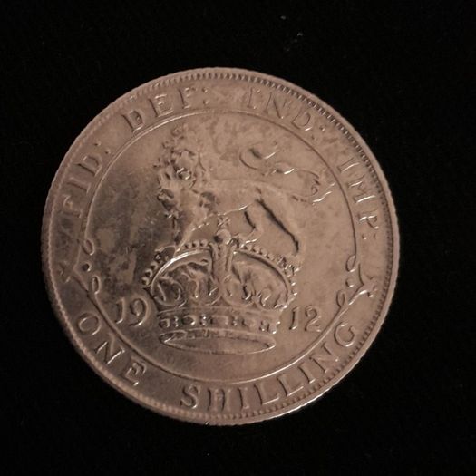1912 sliver Shilling