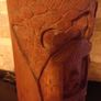 Lovely Antique hand-carved Bamboo pot Image 4