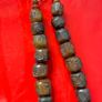 Vintage Hand Carved Jade Beads Image 2