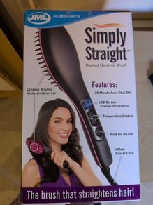 JML Simply Straight Heated Ceramic Brush