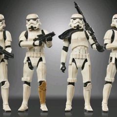 Star Wars 4Pack Imperial Remnant Stormtrooper Set 3.75 " Scale From The New Vintage Wave New & Unopened